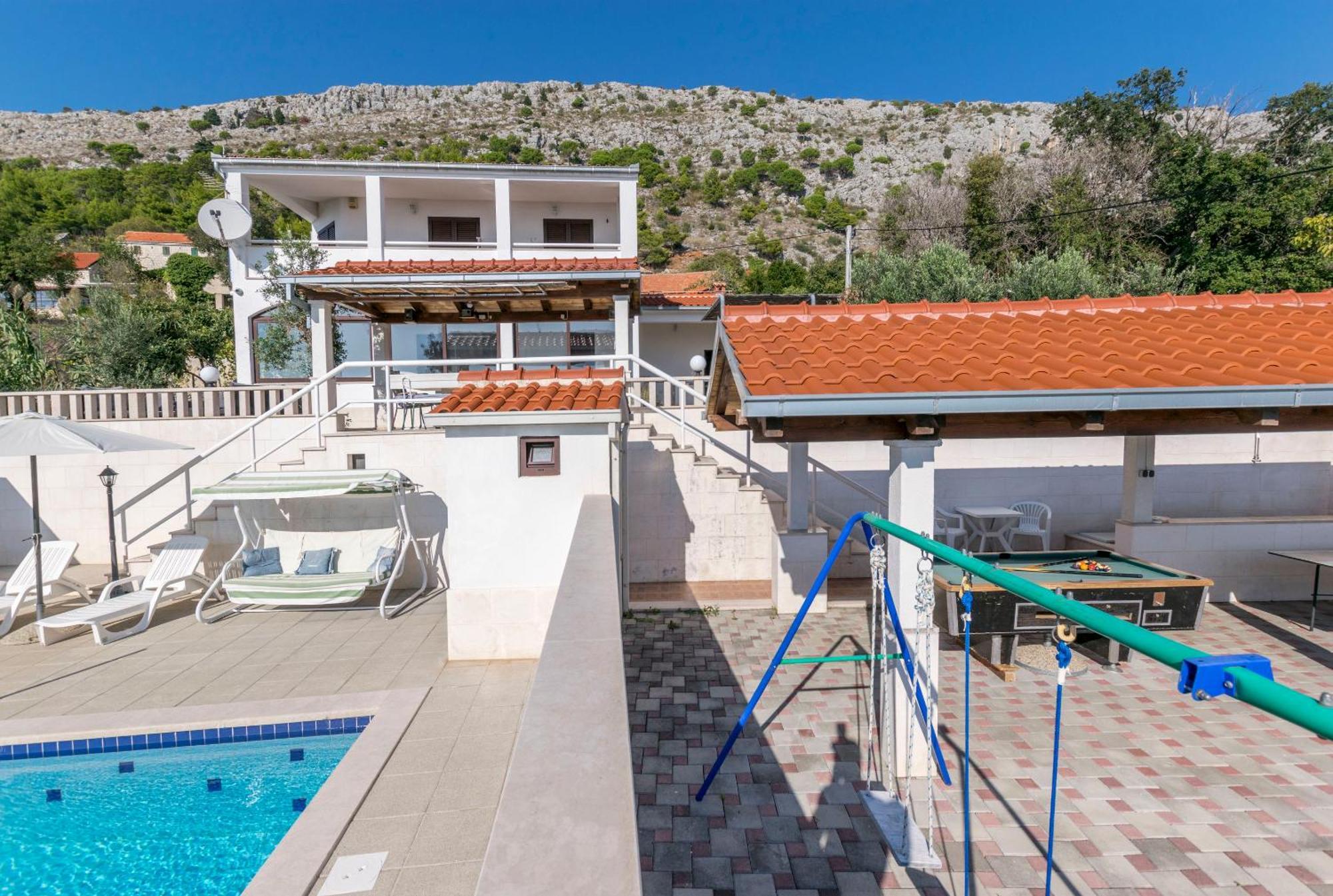 Villa Leo - Private Pool - Seaview - Pets Welcome - Luxury Villa On 1000 M2 Йесенице Екстериор снимка